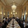 Exclusif - Déjeuner Samsung X Carine Roitfeld, (déjeuner avec comme thème technologie et monde de la mode), à Paris le 1 mars 2014 -