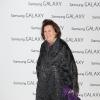 Exclusif -  Suzy Menkes - Déjeuner Samsung X Carine Roitfeld, (déjeuner avec comme thème technologie et monde de la mode), à Paris le 1 mars 2014 -