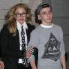 Madonna et Rocco Ritchie à New York, le 8 novembre 2013.