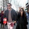 Scott Disick et Kourtney Kardashian à New York, le 22 février 2014.