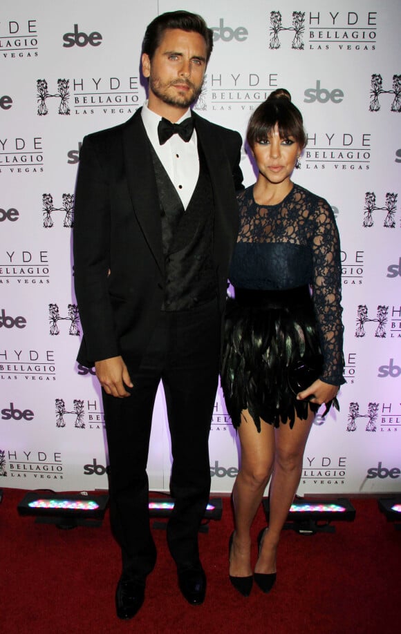 Scott Disick et Kourtney Kardashian à Las Vegas, le 27 mai 2013.