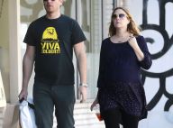 Drew Barrymore très enceinte : En balade avec son chéri et leur fille Olive