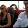 Paul et Elodie à bord d'une voiture de sport (Bachelor 2014 - épisode 3 du lundi 10 mars 2014.)