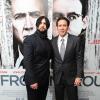 Weston Coppola Cage et son père Nicolas Cage lors de l'avant-première du film The Frozen Ground à Londres le 17 juillet 2013