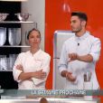 Marie-Cécile fait équipe avec Baptiste Giabiconi (Top Chef 2014 - extrait de la bande-annonce du lundi 17 mars 2014.)