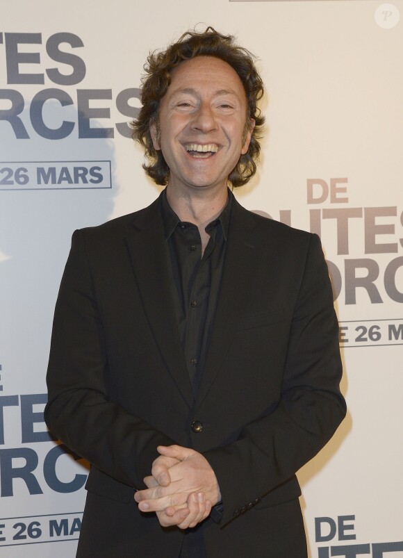 Stéphane Bern lors de l'avant-première du film "De Toutes Nos Forces" au Gaumont Opéra à Paris, le 17 mars 2014
