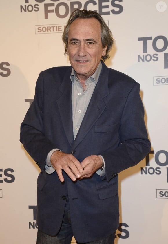 Philippe Lavil lors de l'avant-première du film "De Toutes Nos Forces" au Gaumont Opéra à Paris, le 17 mars 201414.17/03/2014 - Paris