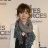 Virginie Lemoine lors de l'avant-première du film "De Toutes Nos Forces" au Gaumont Opéra à Paris, le 17 mars 2014