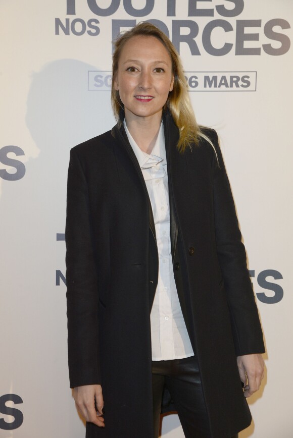 Audrey Lamy lors de l'avant-première du film "De Toutes Nos Forces" au Gaumont Opéra à Paris, le 17 mars 2014