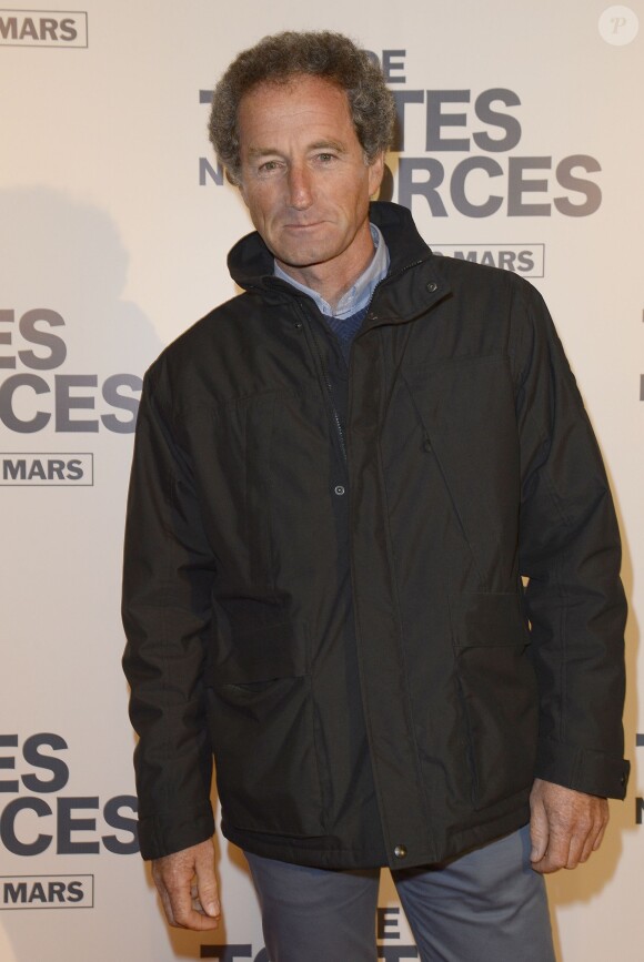 Michel Desjoyeaux lors de l'avant-première du film "De Toutes Nos Forces" au Gaumont Opéra à Paris, le 17 mars 2014