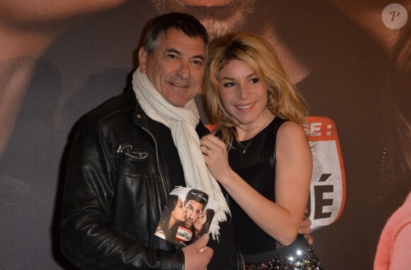 Jean-Marie Bigard et Lola Marois lors de l'avant-première du film Situation amoureuse : C'est compliqué à Paris, le 17 mars 2014
