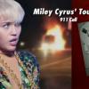 Le chauffeur du bus de Miley Cyrus demande de l'aide à la police après l'incendie du véhicule, le 17 mars 2014.