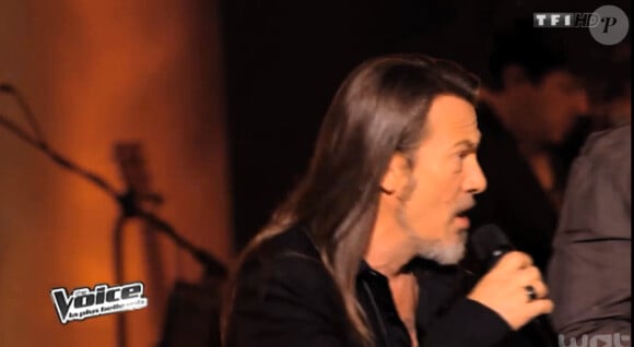 Florent Pagny reprenant Vieille canaille dans The Voice 3.