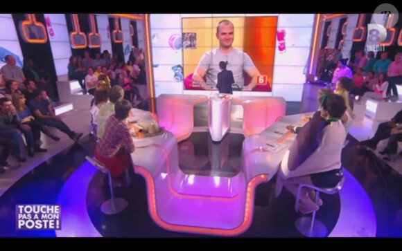 Evelyne Thomas revit les grands moments de "C'est mon choix" dans "Touche pas à mon poste", émission du 21 mars 2014.