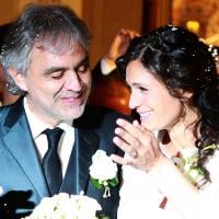 Andrea Bocelli et Veronica : Mariés émus devant Virginia, 2 ans, Amos et Matteo