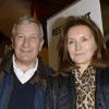 Richard et Cécilia Attias à la 34e édition du Salon du livre, Porte de Versailles à Paris le 23 mars 2014.