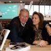 Richard et Cécilia Attias - 34e édition du Salon du livre, Porte de Versailles à Paris le 23 mars 2014.