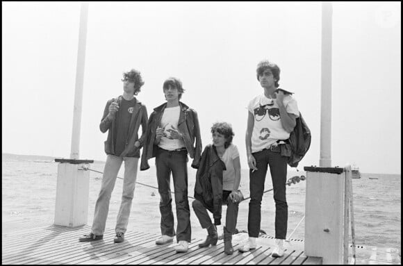 Le groupe Téléphone à Cannes en 1980.