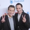 Victor Voronov et Johnny Weir à la 23e cérémonie des Annual GLAAD Media Awards à New York, le 24 mars 2012.