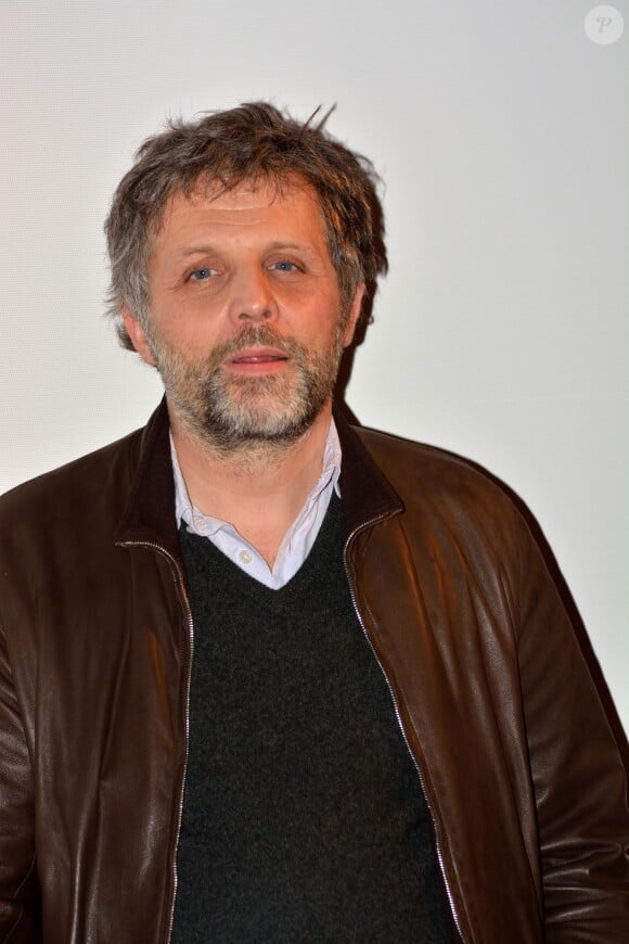 Exclusif - Stéphane Guillon a l'avant-première du film "Les Ames de Papier" au Kinepolis à Bruxelles en Belgique le 20 janvier 2014.