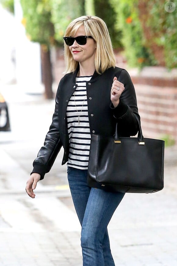 Reese Witherspoon à Beverly Hills, Los Angeles, le 24 mars 2014.