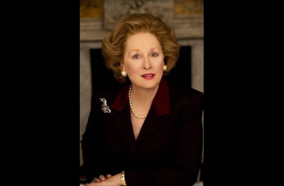 Meryl Streep transformée dans le film La Dame de fer