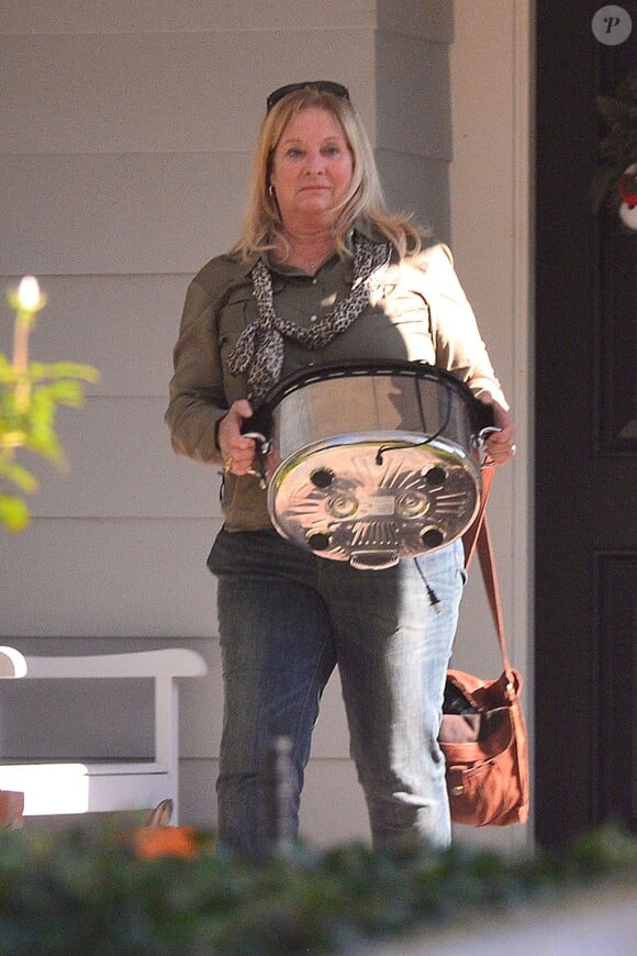 Cheryl, la mère de Paul Walker, à Los Angeles,le 3 décembre 2013.