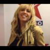 Enora Malagré dans les coulisses de Virgin Radio, vendredi 24 mai 2013.