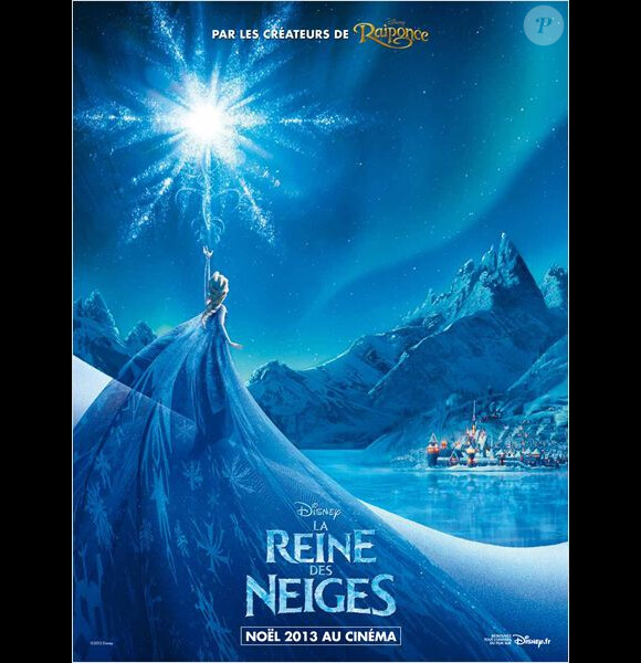 Affiche du film d'animation La Reine des Neiges.