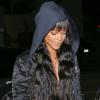 Rihanna arrive au restaurant Giorgio Baldi à Santa Monica, le 29 mars 2014.