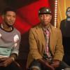 Pharrell Williams et Usher s'exprime sur The Voice, mai 2013.