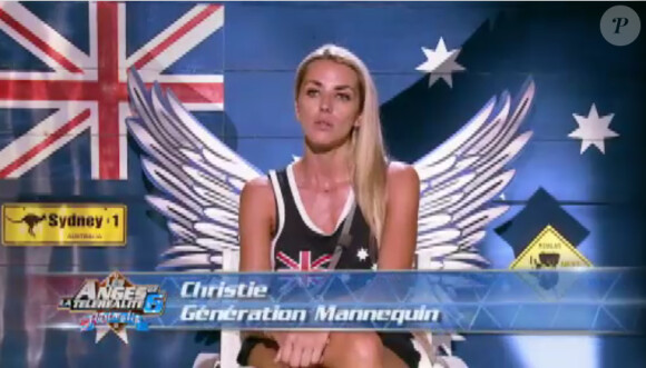 Christie dans Les Anges de la télé-réalité 6 sur NRJ 12 le mardi 1er avril 2014