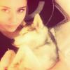 Miley Cyrus, dévastée par la mort de son chien Floyd, le 2 avril 2014.