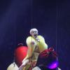 Miley Cyrus en concert lors de sa tournée "Bangerz" au "Rogers Arena" à Vancouver au Canada, le 14 février 2014.