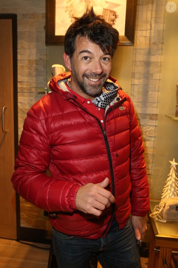 Stéphane Plaza - Soirée d'ouverture de la boutique UGG au 46 rue du Four à Paris le 12 décembre 2013.
