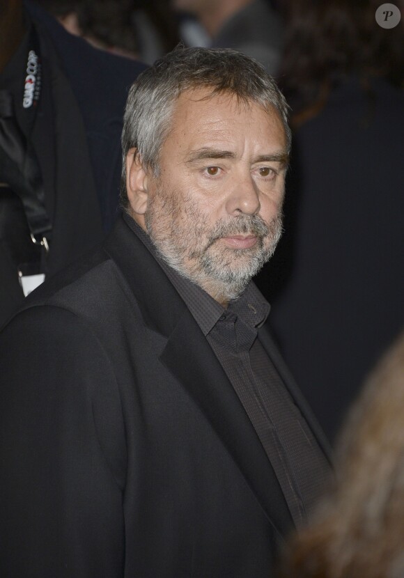 Luc Besson à Roissy en France le 16 octobre 2013.