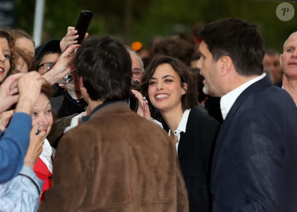 Bérénice Bejo lors de la présentation du film en compétition "Le Dernier Diamant" dans le cadre du 6ème Festival International du Film Policier de Beaune le 3 avril 2014