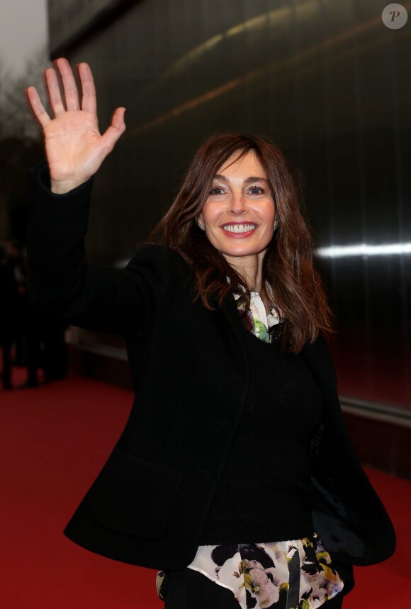 Anne Parillaud lors de la présentation du film en compétition "Le Dernier Diamant" dans le cadre du 6ème Festival International du Film Policier de Beaune le 3 avril 2014