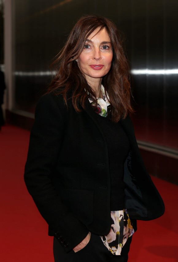Anne Parillaud lors de la présentation du film en compétition "Le Dernier Diamant" dans le cadre du 6ème Festival International du Film Policier de Beaune le 3 avril 2014