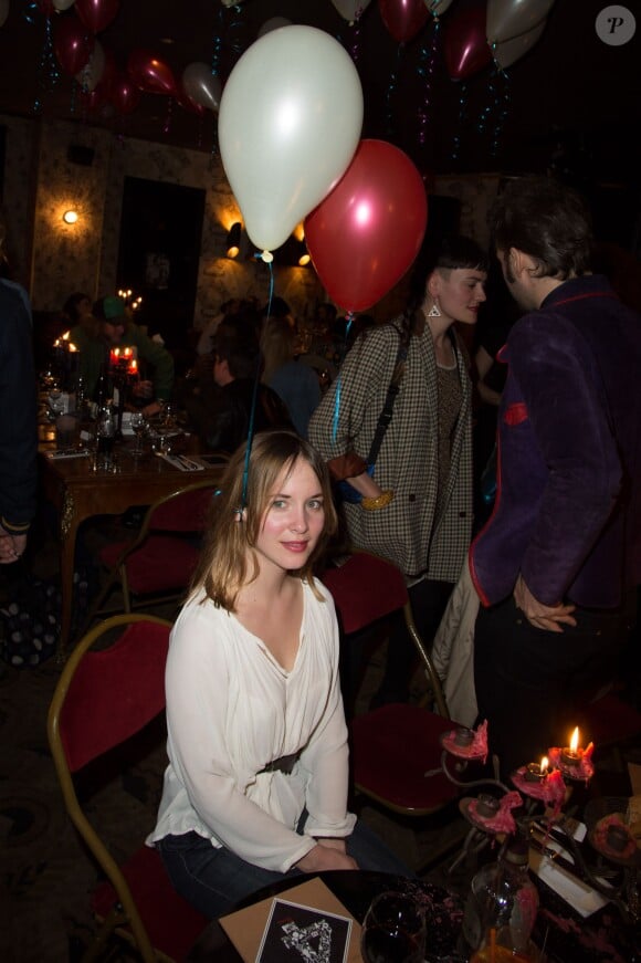 Capucine Delaby lors de la soirée d'anniversaire des 4 ans du Bus Palladium, à Paris le 3 avril 2014.