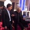 Exclusif - Dave et Marc-Olivier Fogiel dans les coulisses du Sidaction 2014, le 25 mars 2014 au thêatre Mogador à Paris (diffusion le 5 avril 2014 sur France 2).