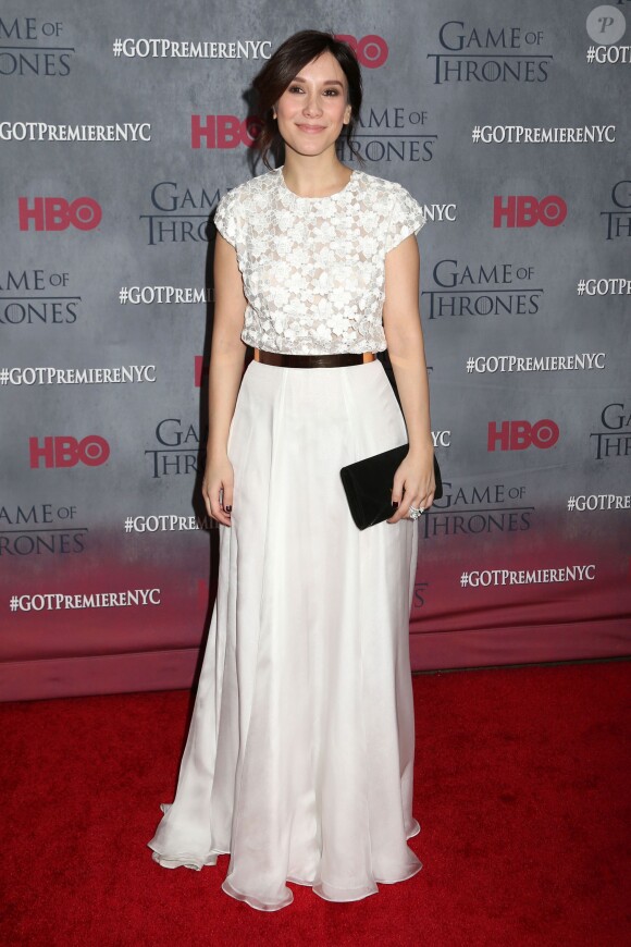 Sibel Kekilli - Première de la saison 4 de "Game of Thrones" au Lincoln Center à New York, le 18 mars 2014.