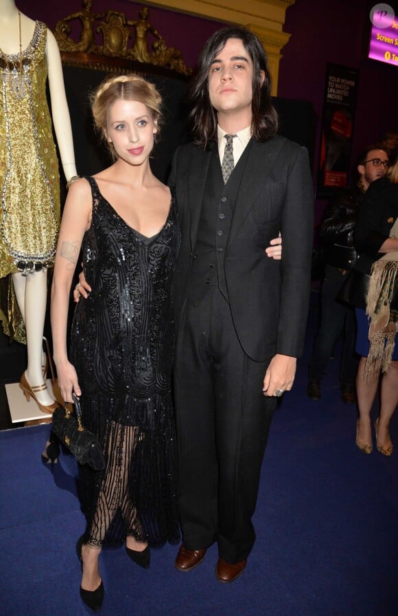 Peaches Geldof et son mari Thomas Cohen à Londres, le 15 mai 2013. 