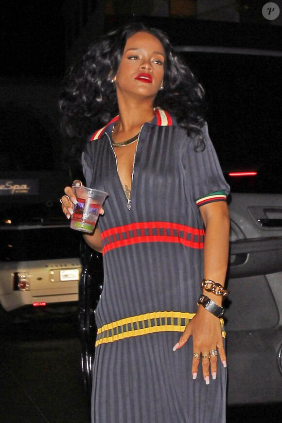 Rihanna à Los Angeles, le 9 avril 2014.
