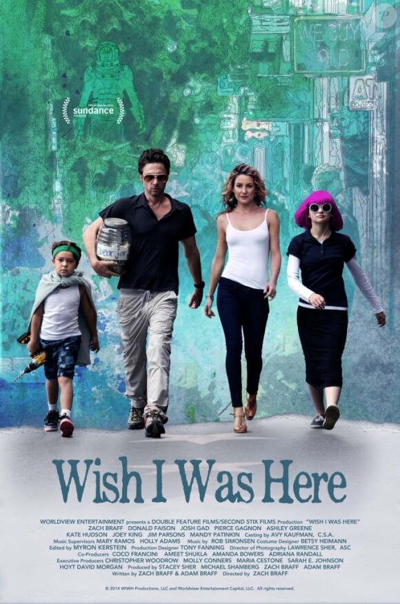 Affiche du film Wish I Was Here de et avec Zach Braff