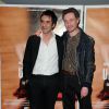 Samuel Benchetrit et Yann Goven lors de l'avant-première du film Un voyage à Paris le 10 avril 2014