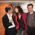  Samuel Benchetrit, Anna Mouglalis et Yann Goven lors de l'avant-premi&egrave;re du film Un voyage &agrave; Paris le 10 avril 2014 