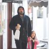 Ben Affleck avec Seraphina au Brentwood Country, Los Angeles, le 11 avril 2014.
