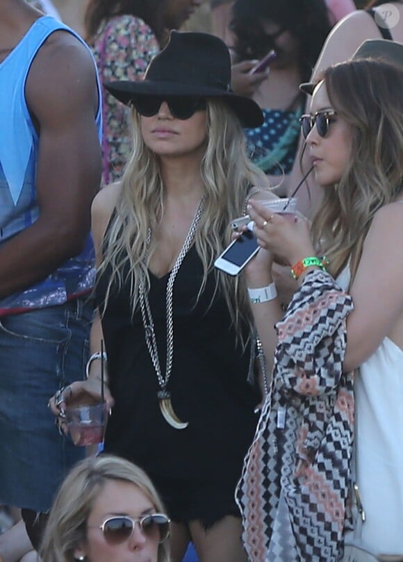 Fergie lors 2ème jour du festival de Coachella, le 12 avril 2014.