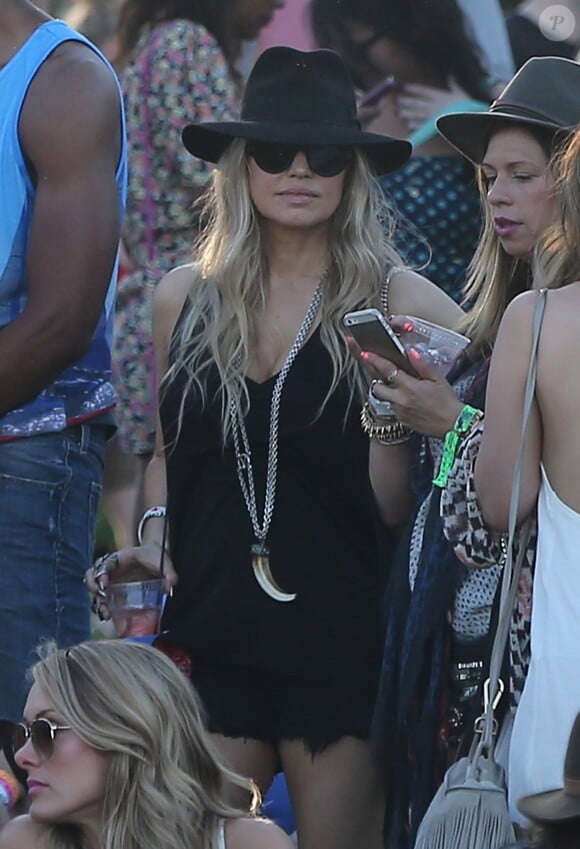Fergie lors 2ème jour du festival de Coachella, le 12 avril 2014.